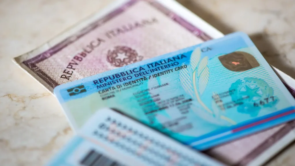 carta identidade italiana
