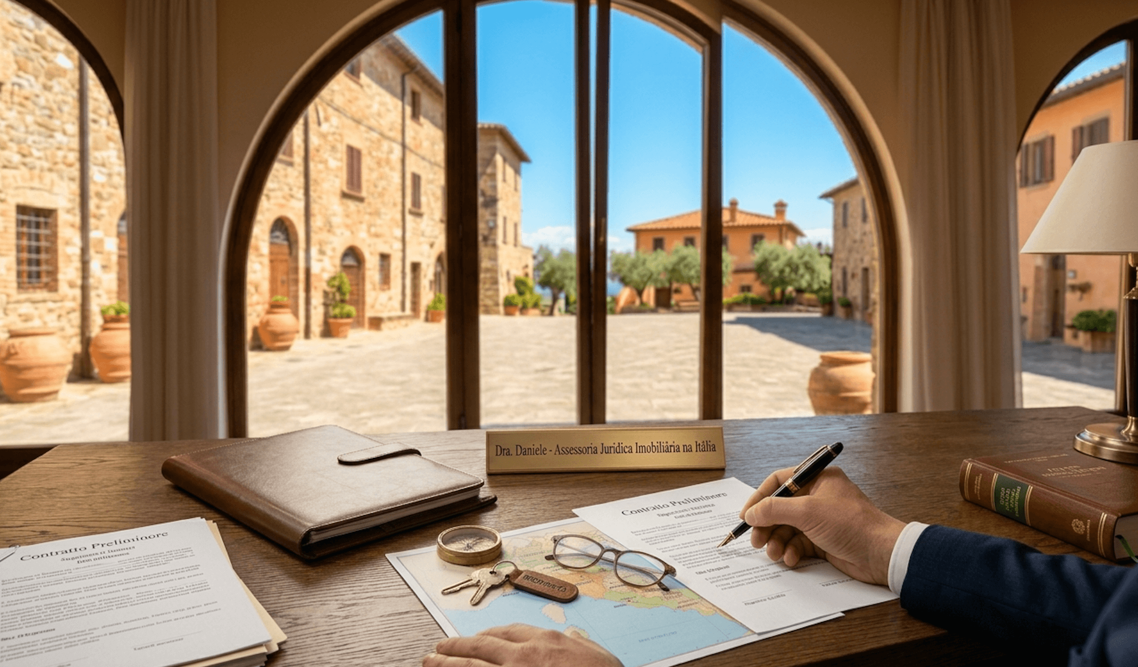 Assessoria jurídica imobiliária na Itália